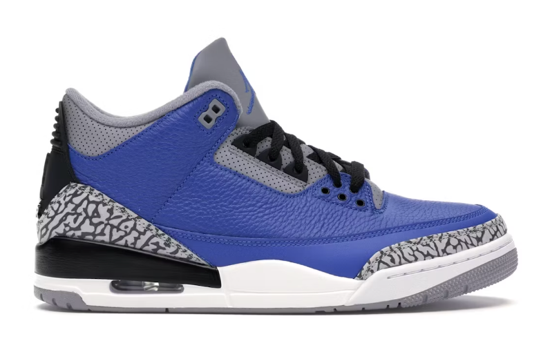 Jordan 3 Retro Varsity Royal Cement